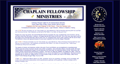 Desktop Screenshot of chaplain-ministries.com