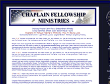 Tablet Screenshot of chaplain-ministries.com